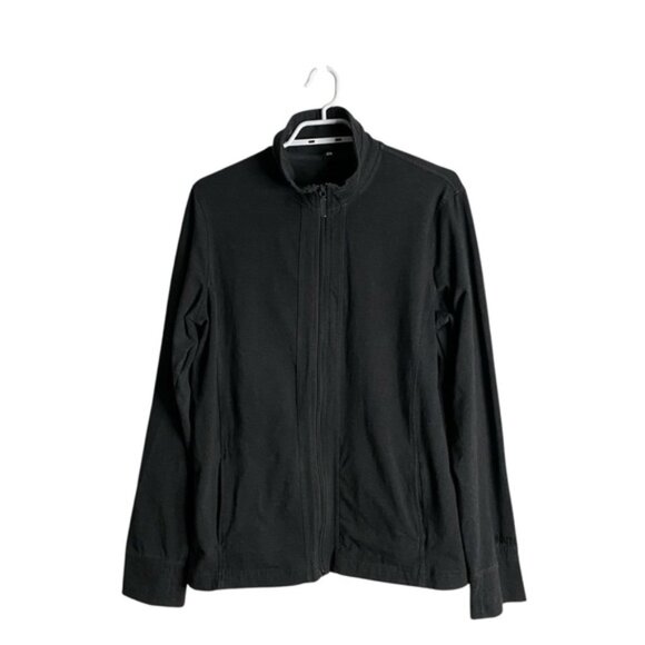 Roots Women's Charcoal Gray Performance Wear Full Zip Jacket - Picture 1 of 9